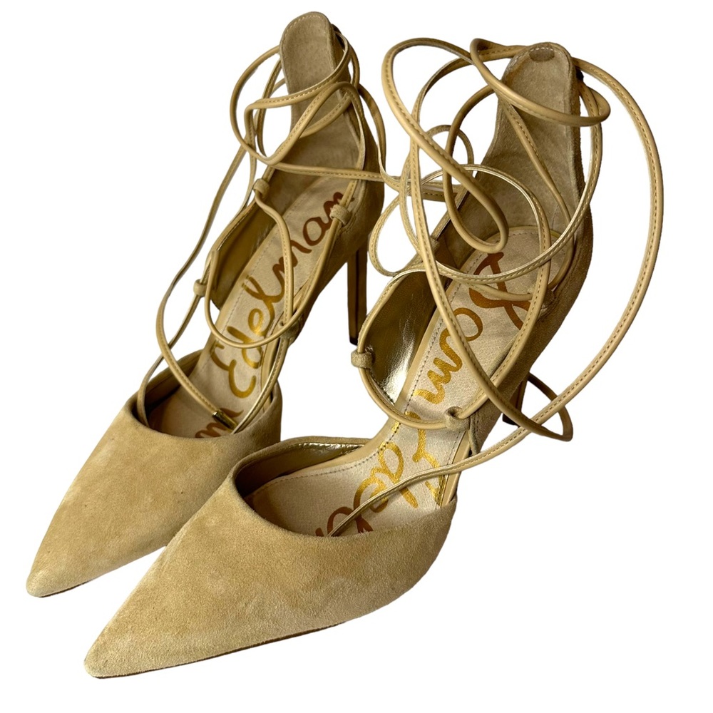Sam Edelman Dayna Suede Stiletto Styled Pumps Size 7